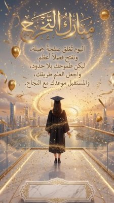 بطاقات تخرج