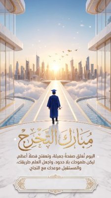 بطاقات تخرج
